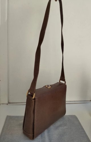 Borsa Gucci Pelle Vintage Donna Marrone a spalla
