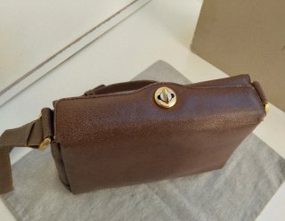 Borsa Gucci Pelle Vintage Donna Marrone a spalla