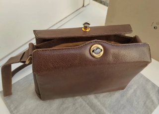 Borsa Gucci Pelle Vintage Donna Marrone a spalla