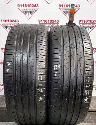 225 55 17 W CONTINENTAL RUEDA AL 90% VIDA UTIL