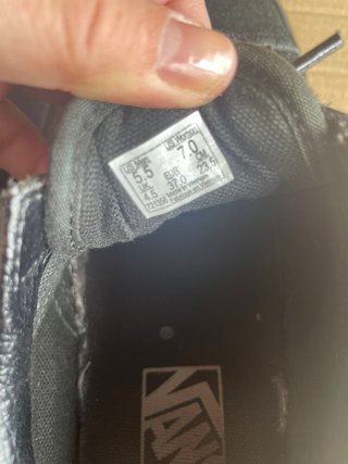 Deportivas Vans Negras