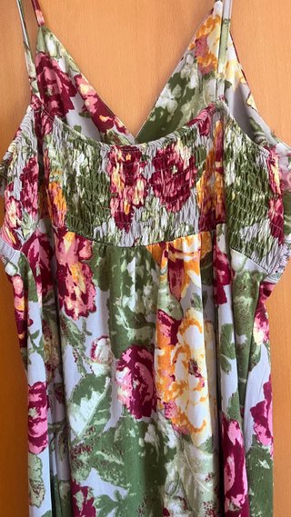 Vestido floral tirantes