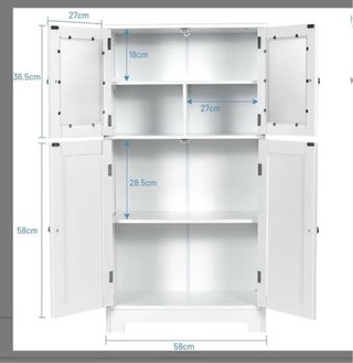 Mueble de baño blanco