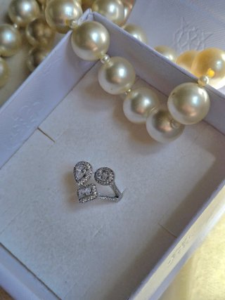 Anillo S925 Cristal Estilo Swarovski Ajustable