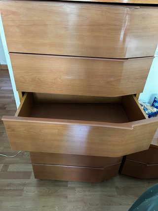 Sinfonier de madera para dormitorio