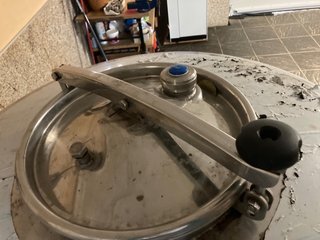 Depósito de acero inoxidable para vino
