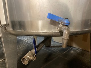 Depósito de acero inoxidable para vino