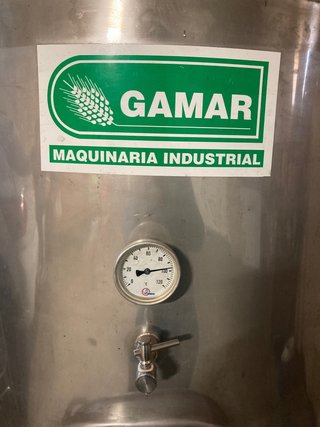 Depósito de acero inoxidable para vino