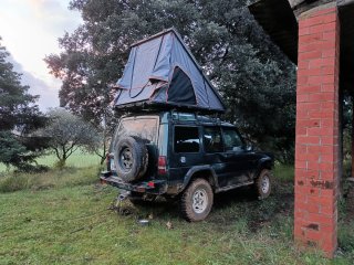 Tienda de techo para coche overland