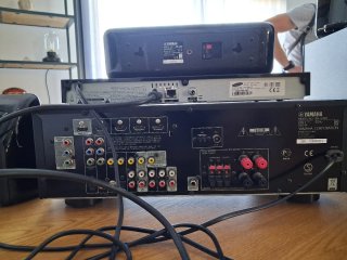 Equipo Home Cinema 5.1 Yamaha Completo + Blu-ray S