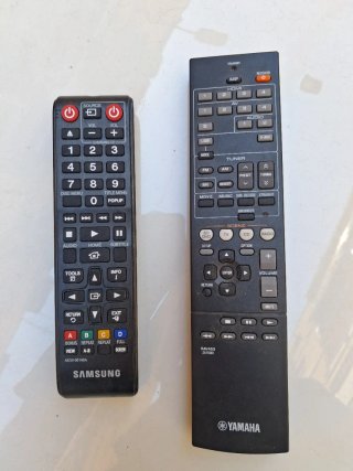 Equipo Home Cinema 5.1 Yamaha Completo + Blu-ray S