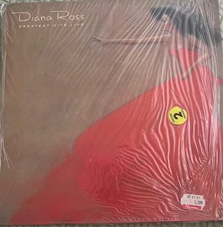 Diana Ross Greatest Hits Live Vinilo