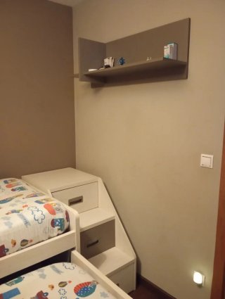 Habitación infantil/juvenil. Habitación cama nido.