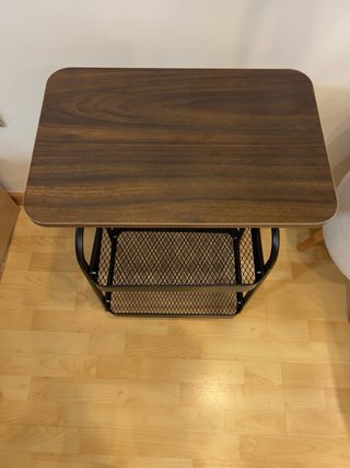 Carrito/ mesa auxiliar Metálico 3 Niveles Madera