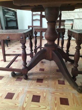 Conjunto Sala de Jantar Madeira Maciça