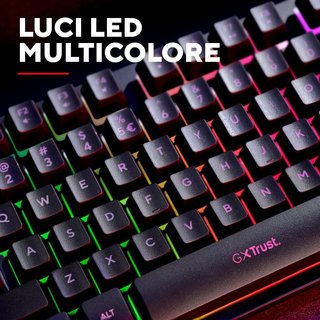 GXTrust 1831 Tastiera Gaming Wireless QWERTY