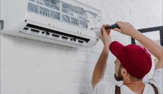 Montaje Aire Acondicionado Blanco