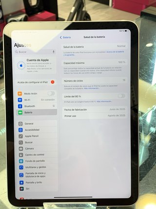 iPad Wifi 128GB Plateado