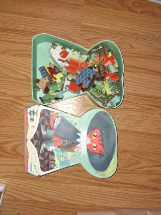 Puzzle El Gato con Botas Djeco 50 piezas