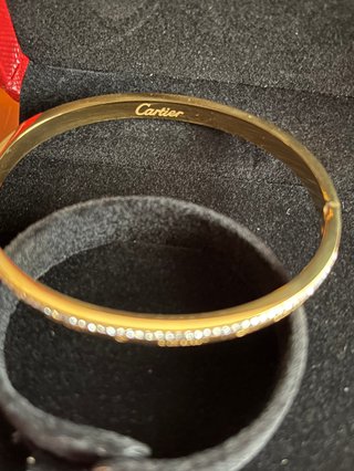 Pulsera Cartier Dorada Mujer