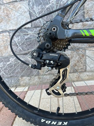 Bicicleta Montaña 26 Negra y Verde
