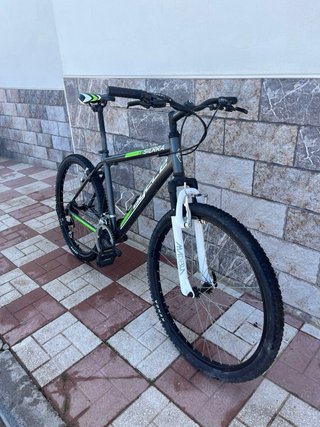 Bicicleta Montaña 26 Negra y Verde