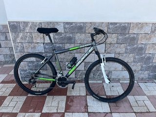 Bicicleta Montaña 26 Negra y Verde