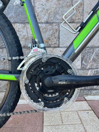 Bicicleta Montaña 26 Negra y Verde