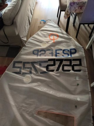 Vela Optimist Vector Sails Entrenamiento