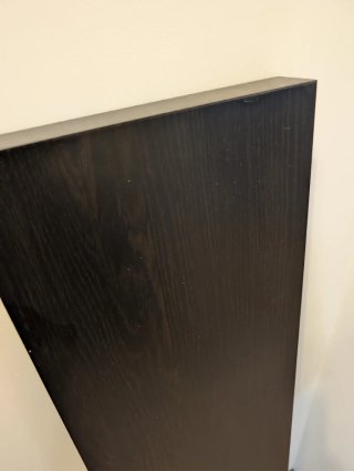 Coppia mensole sospese Ikea lack
