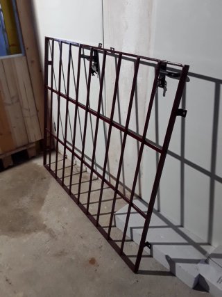 Rejas de hierro macizo para ventanas