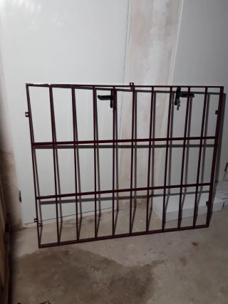 Rejas de hierro macizo para ventanas