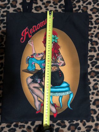 Bolso Tela Retromela Pin-up