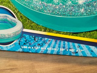 Piscina Bestway Sparkle Shell Hinchable 52489