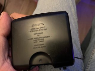 Altavoces Sony Negro