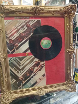 Cuadro grande de Vinilo The Beatles 1962-1966 .