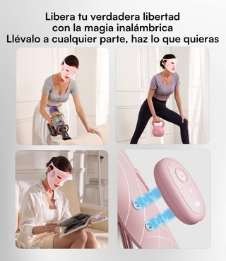 INIA GLOW Wireless Mascarilla LED NIR