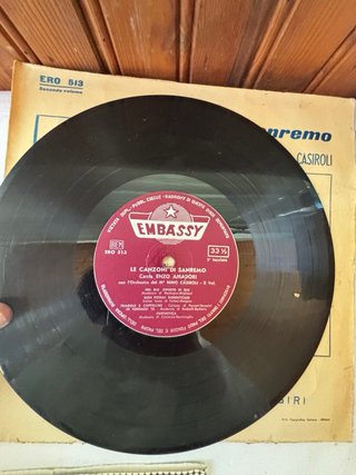 Le canzoni di Sanremo 33 giri 1958