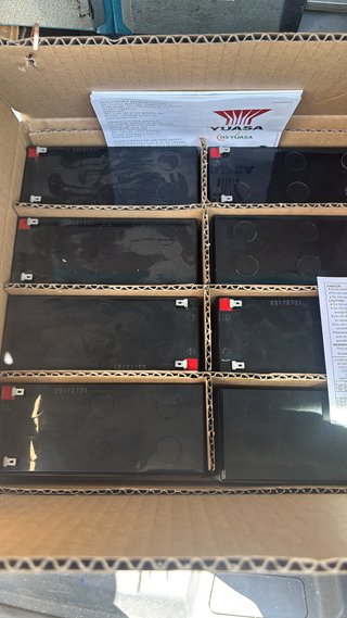 Baterias YUASA 12v 7Amperios