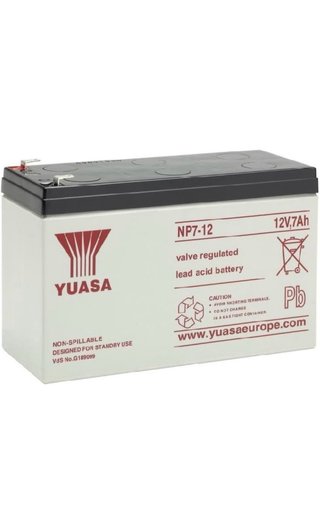 Baterias YUASA 12v 7Amperios