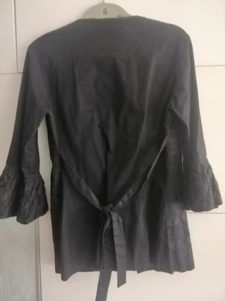 Chaqueta bordada mujer