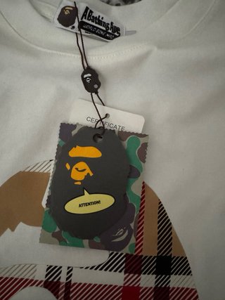Camiseta BAPE Talla S Oversize