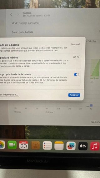 MacBook Air M1 2020 512GB Plata