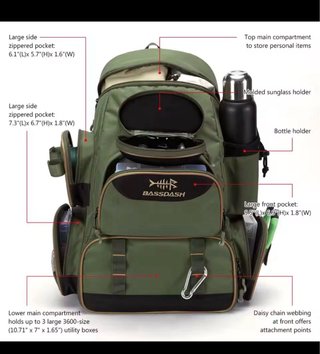 Mochila de pesca