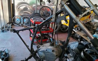 Chasis y Basculante Bultaco Pursang 250 MK6