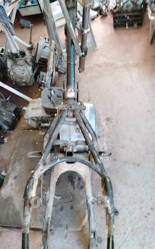 Chasis y Basculante Bultaco Pursang 250 MK6