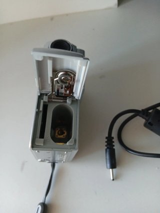 Cámara de video JVC Plata