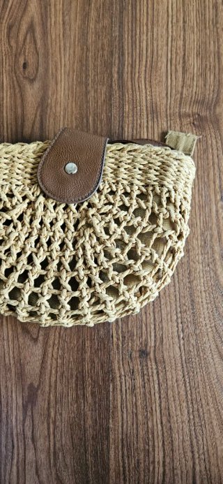 Bolso de verano tejido
