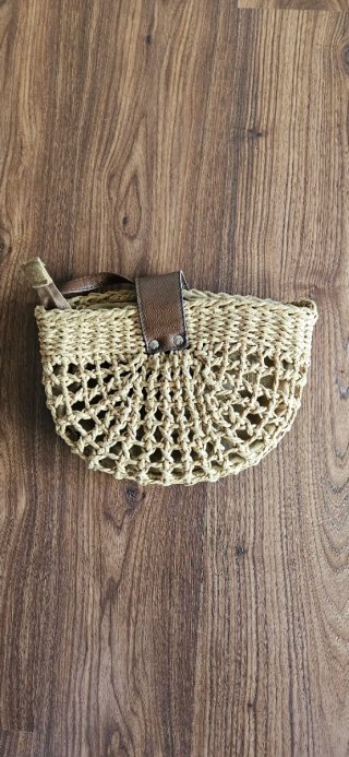 Bolso de verano tejido