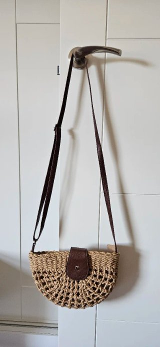 Bolso de verano tejido